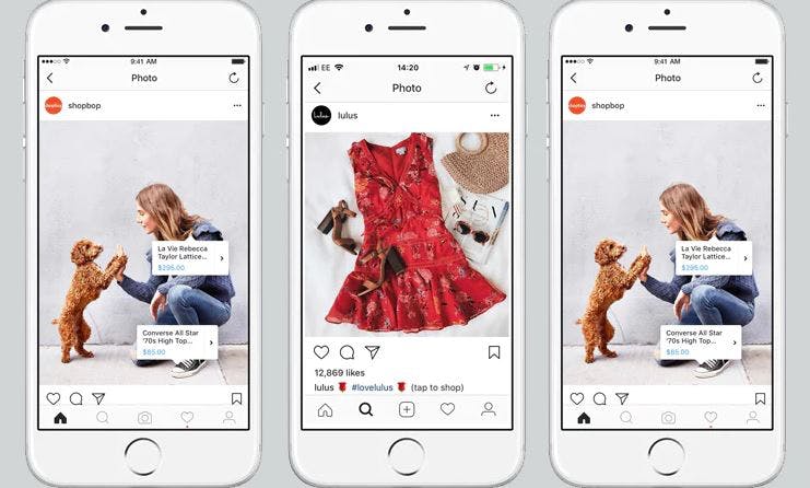 Instagram shoppable